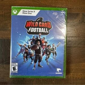 SABER Wild Card Football Game for Xbox One Series X NEW Sealed